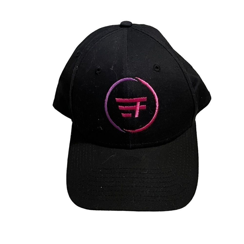 New Era F Logo Black & Pink Baseball Hat